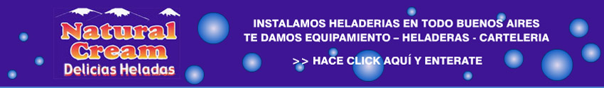 Natural cream delicias heladas